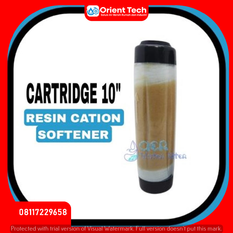 Jual Cartridge Filter Air Resin Kation - Cation 10 inch