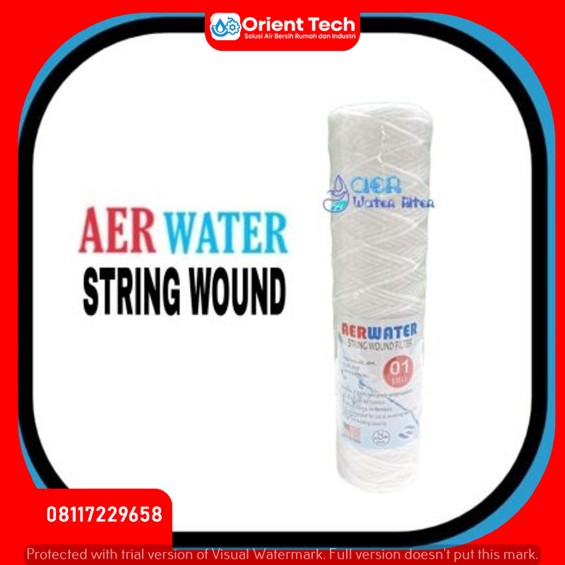 Jual Filter Benang 10 Inch String Wound Sediment Filter Air Benang 10 inch