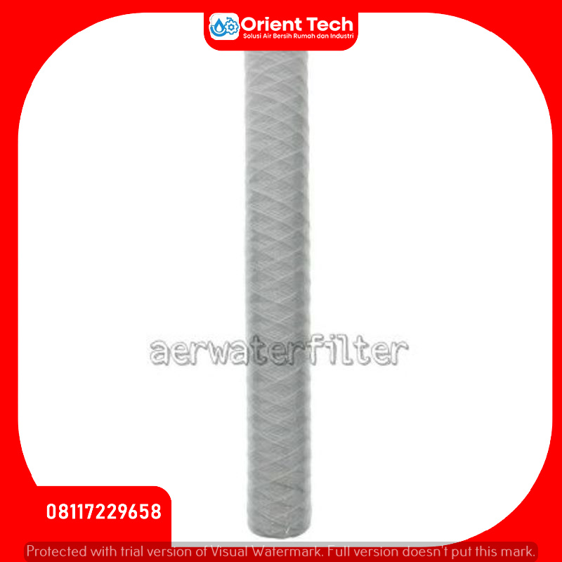 Jual Filter Benang 20 inch String Wound Sediment Filter Air Benang 20 inch
