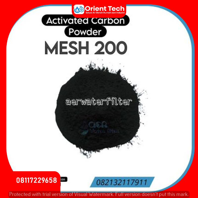 Jual Karbon Aktif Bubuk 500Gr