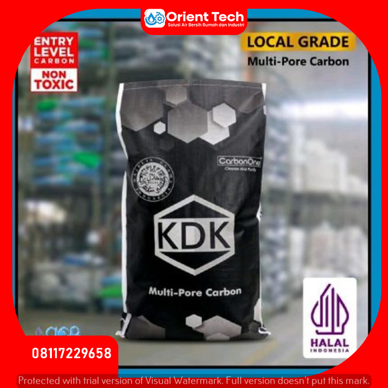 Jual Karbon Aktif Lokal - KDK Mesh 8x30