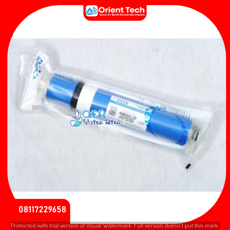 Membran RO Vontron 100 Gpd - Vontron 1812