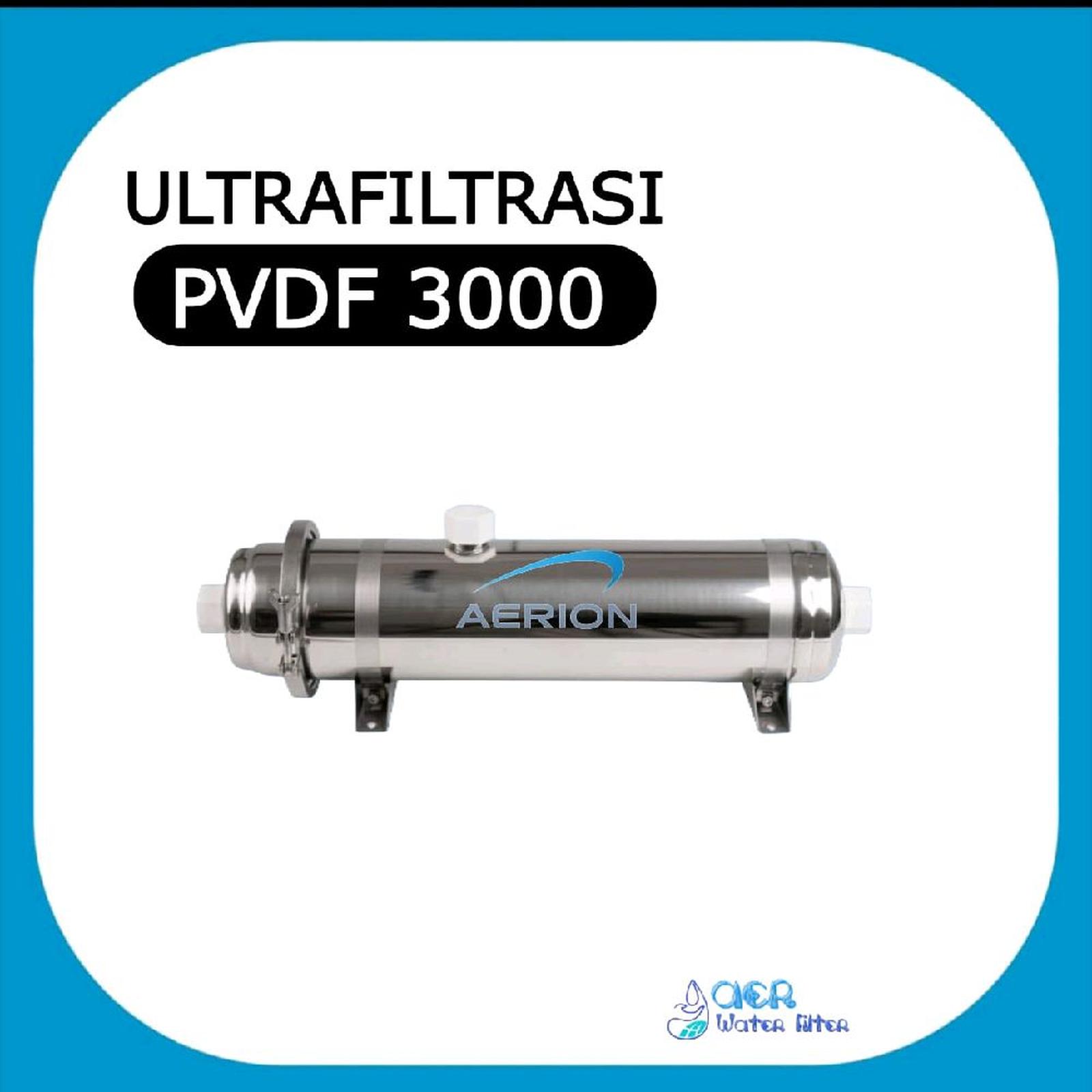 Ultrafiltrasi PVDF 3000 Lph Filter Air Water pre Filter - 3000 Liter
