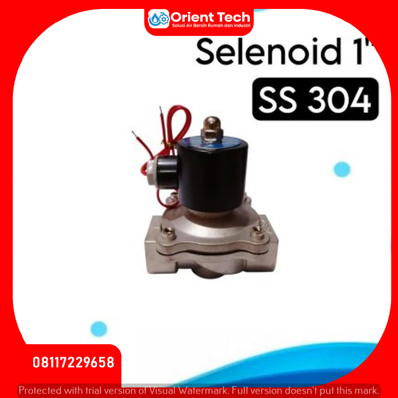 Jual Selenoid - Selenoid Valve Stainless Steel ukuran 1 Inch 220AV NC