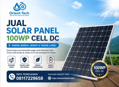 Jual Solar Panel 100wp Cell DC