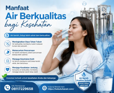 Manfaat Air Berkualitas bagi Kesehatan