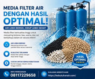 Media Filter Air dengan Hasil Optimal