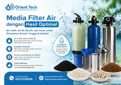 Media Filter Air dengan Hasil Optimal