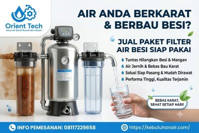 Jual Paket Filter Air BESI Siap Pakai