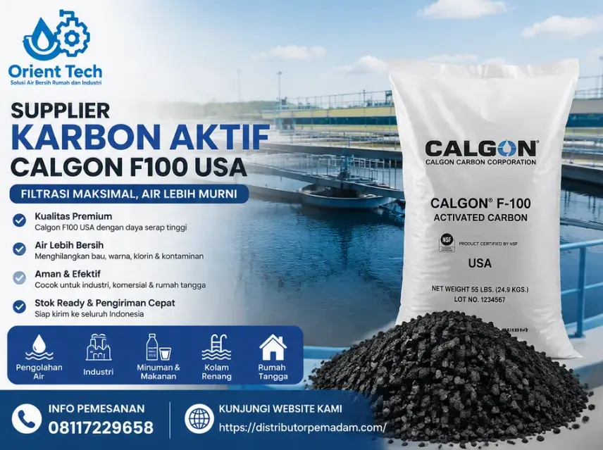 Supplier Karbon Aktif Calgon F100 USA