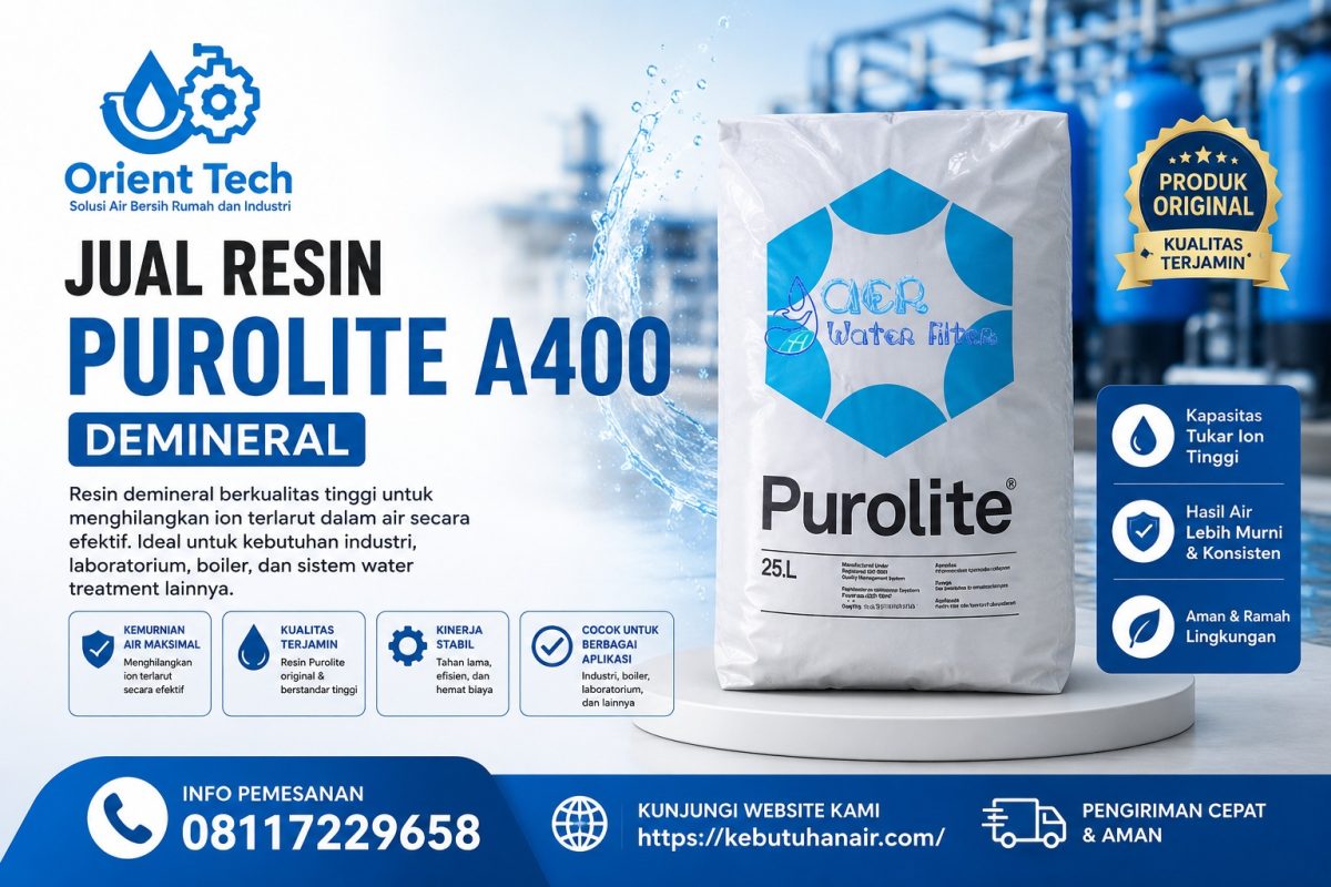 Jual Resin Purolite A400 Demineral