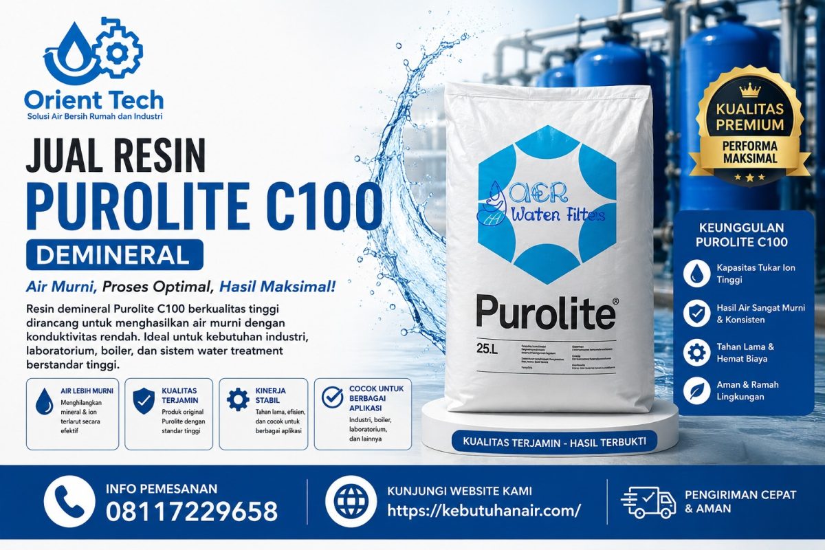 Jual Resin Purolite C100 Demineral