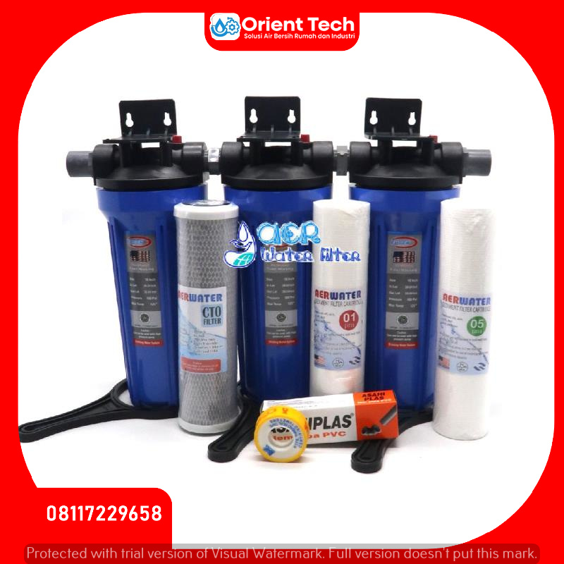 Paket Filter Air Ekonomis 3 Housing Biru 4