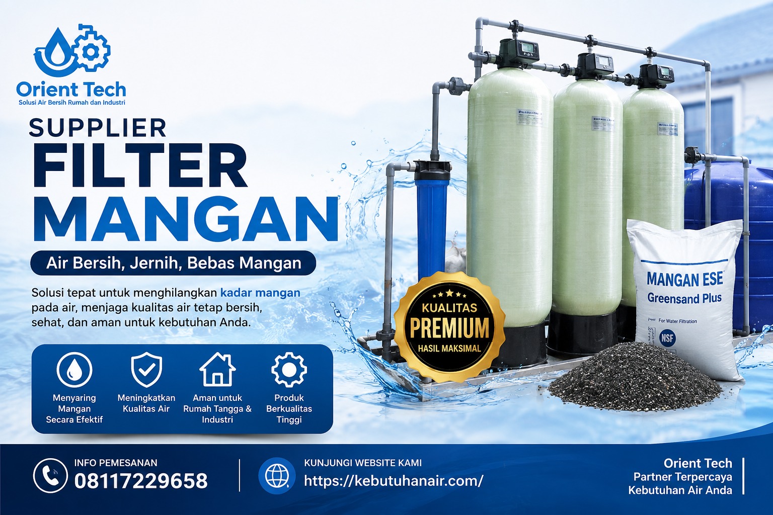 Supplier Filter Mangan