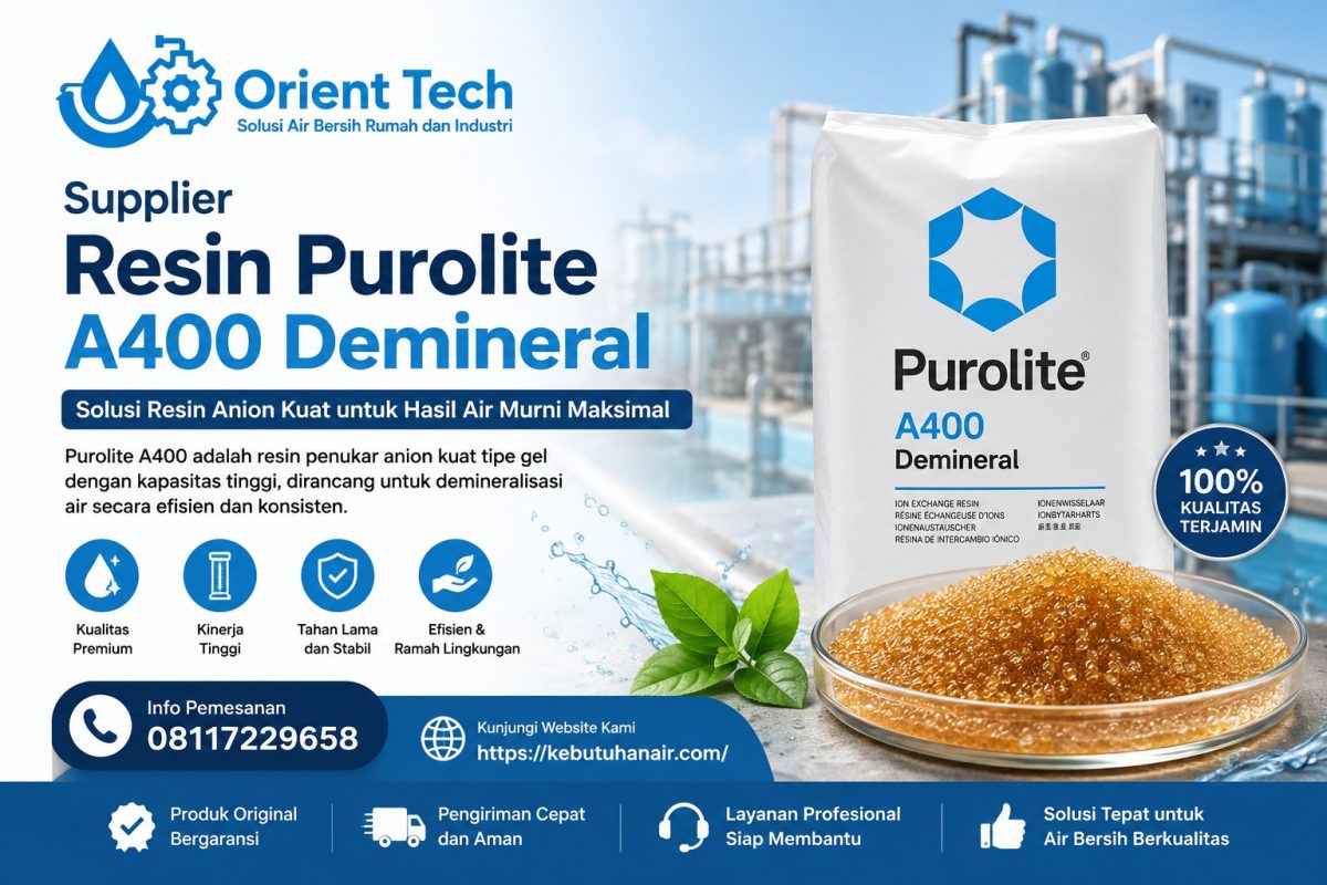 Supplier Resin Purolite A400 Demineral