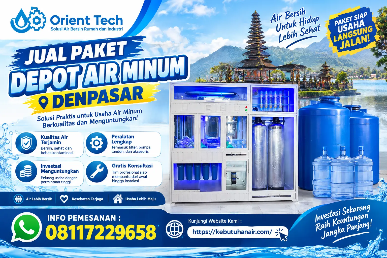 Jual Paket Depot Air Minum Denpasar
