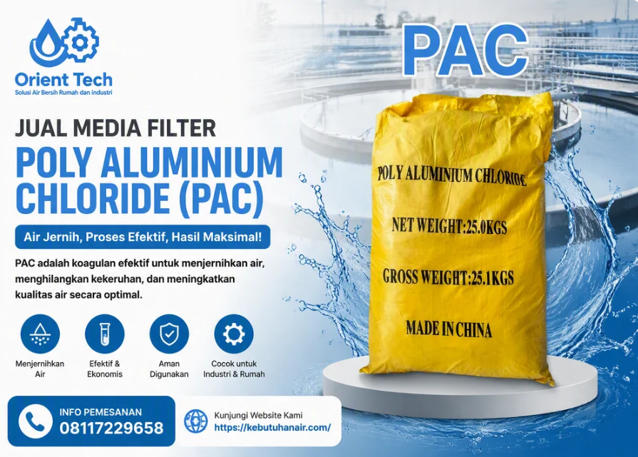Jual Media Filter Poly Aluminium Chloride (PAC)