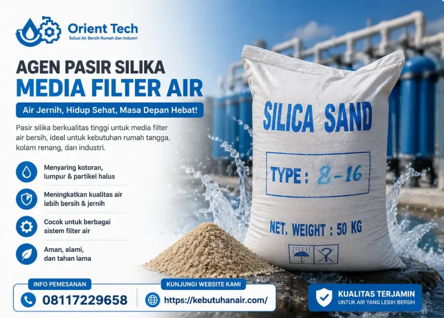 Agen Pasir Silika Media Filter Air