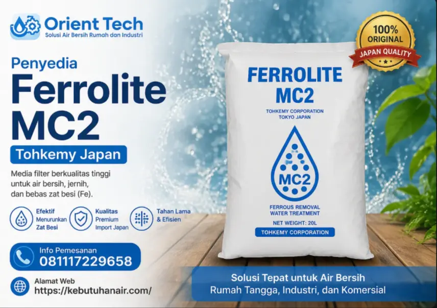 Penyedia Ferrolite MC2 Tohkemy Japan