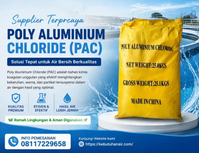 Supplier Media Filter Poly Aluminium Chloride (PAC)