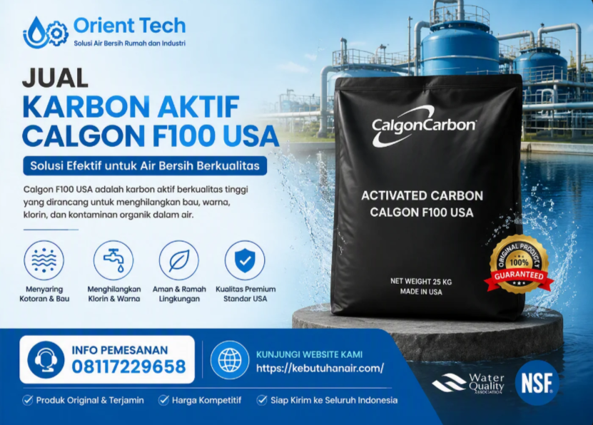 Jual Karbon Aktif Calgon F100 USA
