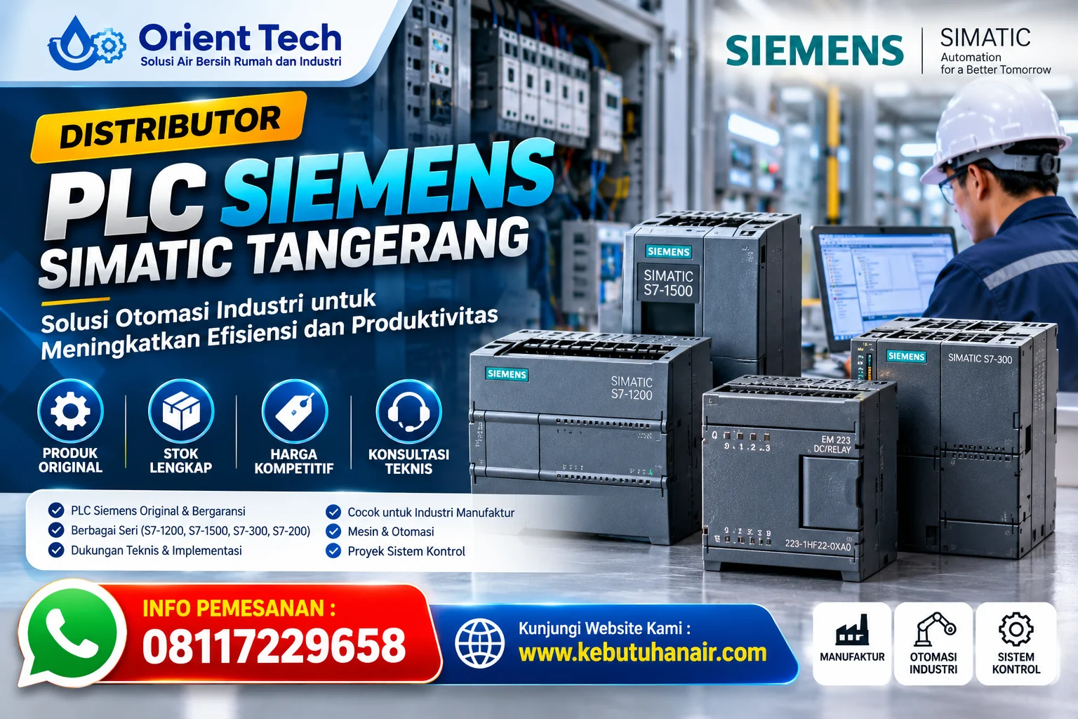 Distributor PLC Siemens Simatic Tangerang