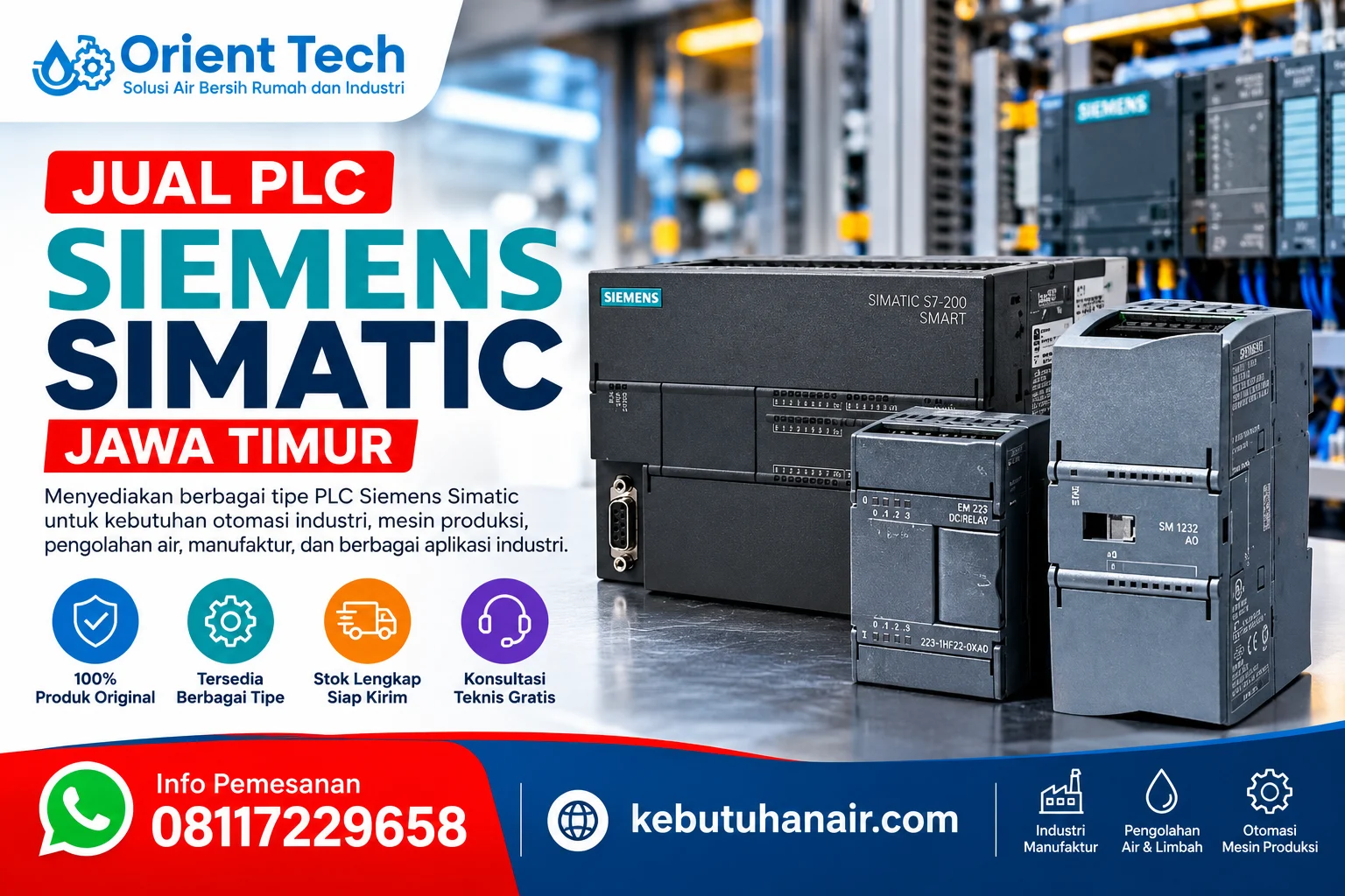 Jual PLC Siemens Simatic Jawa Timur
