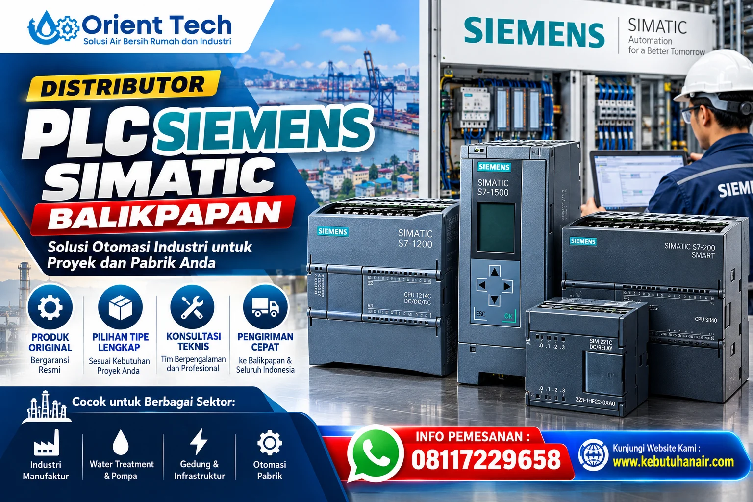 Distributor PLC Siemens Simatic Balikpapan