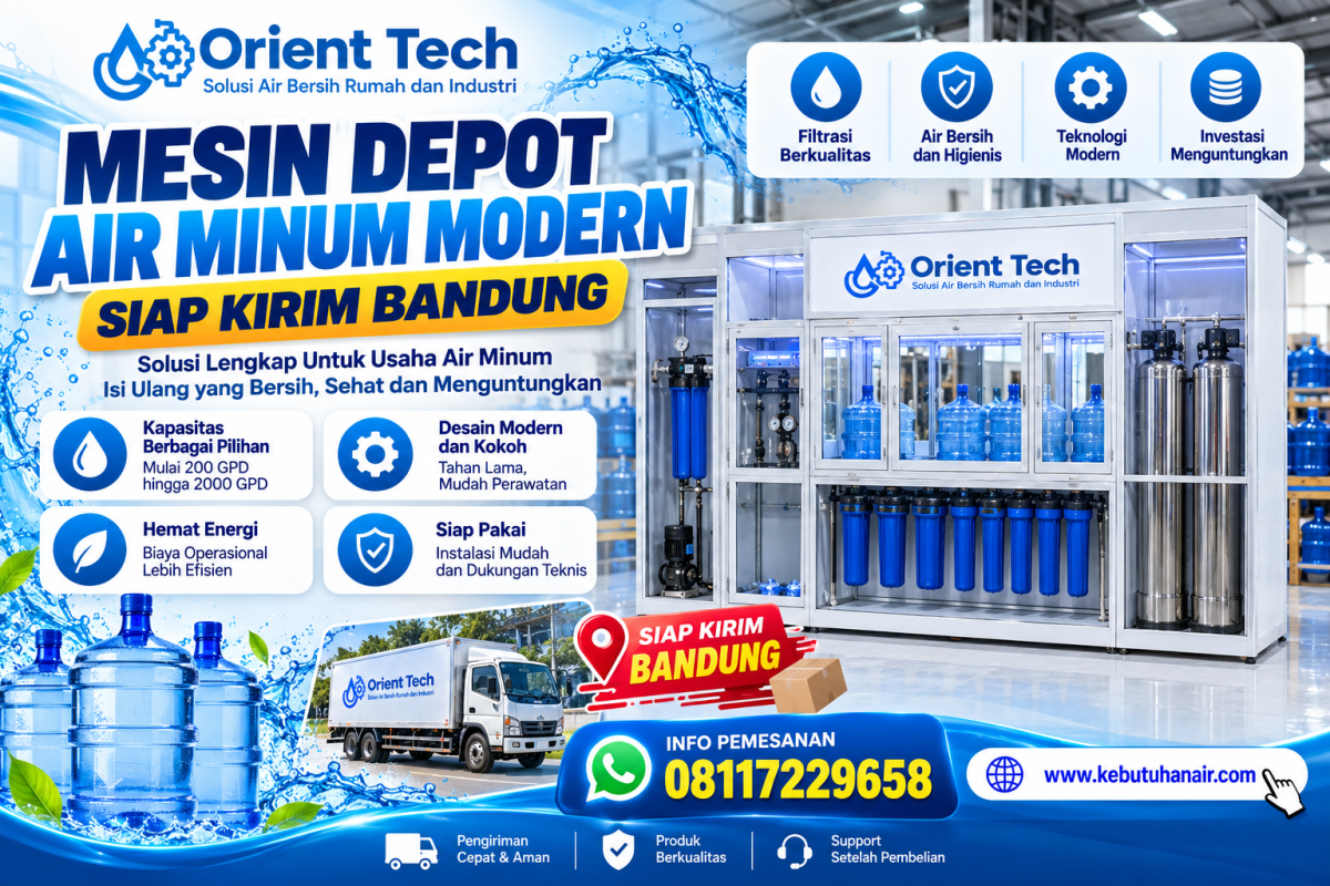 Mesin Depot Air Minum Modern siap kirim bandung