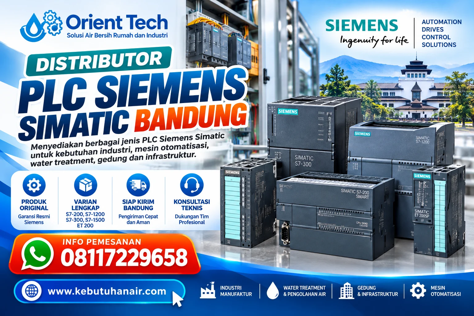 Distributor PLC Siemens Simatic Bandung