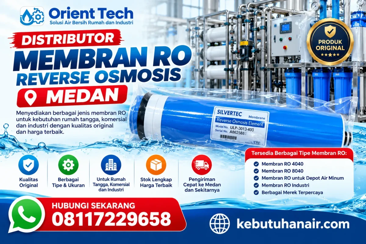 Distributor Membran RO Reverse Osmosis Medan