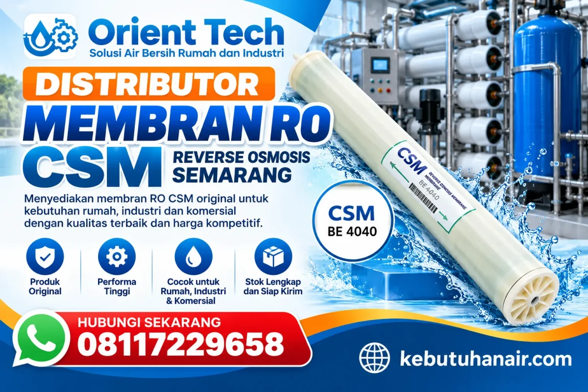 Distributor Membran RO CSM Reverse Osmosis Semarang