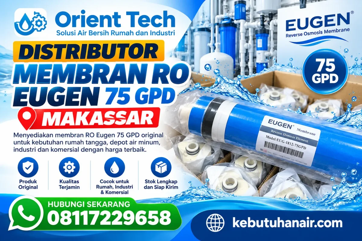 Distributor Membran RO Eugen 75 Gpd Makassar