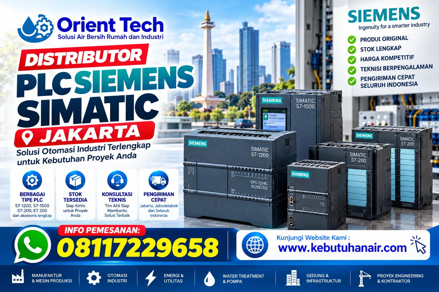 Distributor PLC Siemens Simatic Jakarta
