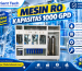 Mesin RO Kapasitas 1000 GPD